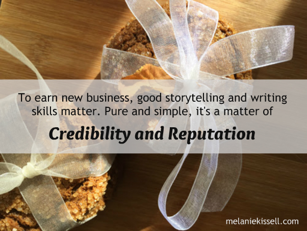 To earn new business, good storytelling and writing skills matter